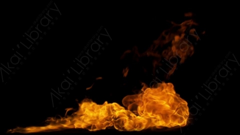 视频素材-motionVFX_fire_blow_from_left_07喷射火焰