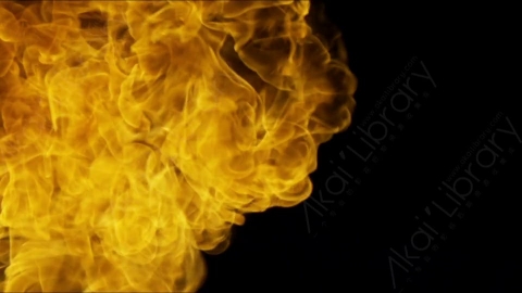 视频素材-motionVFX_fire_blow_from_left_15喷射火焰
