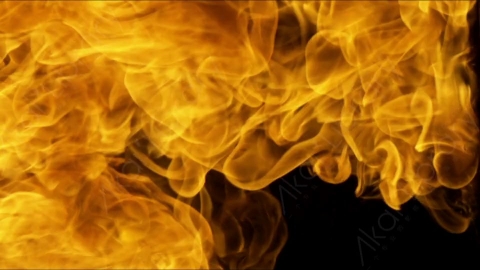 视频素材-motionVFX_fire_blow_from_left_26喷射火焰
