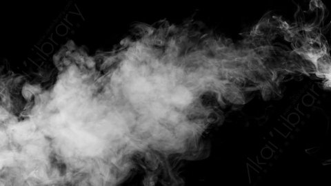 视频素材-random_steam_blow_from_upper_right_06烟雾
