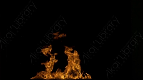 视频素材-motionVFX_steady_bonfire_06燃烧火焰