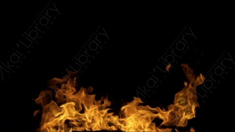 视频素材-motionVFX_steady_bonfire_08燃烧火焰