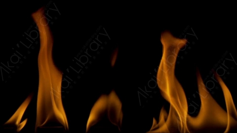 视频素材-motionVFX_steady_fire_from_bottom_01燃烧火焰