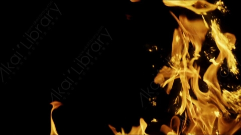 视频素材-motionVFX_steady_fire_from_bottom_06燃烧火焰