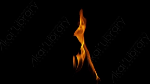 视频素材-motionVFX_steady_flame_from_bottom_05燃烧火焰