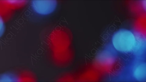 视频素材-光斑pulsating_circular_bokeh_blue_&_red_02
