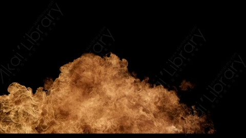 视频素材-爆炸火焰side_fire_bursts_03