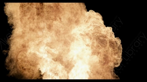 视频素材-爆炸火焰side_fire_bursts_08