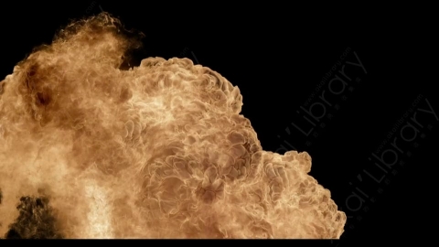 视频素材-爆炸火焰side_fire_bursts_09