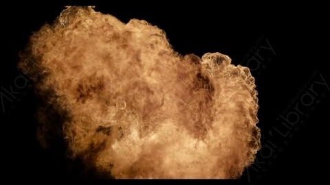 视频素材-爆炸火焰side_fire_bursts_10