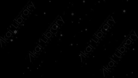 视频素材-slow_5下雪雪花飘落