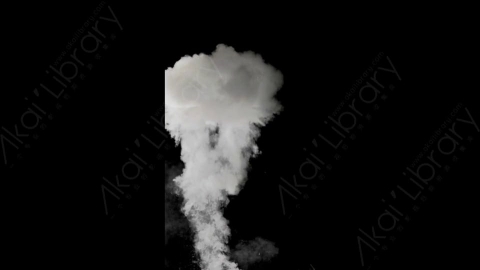 视频素材-爆炸烟雾smoke_charge_05