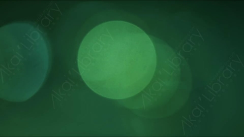 视频素材-光斑steady_circular_bokeh_green