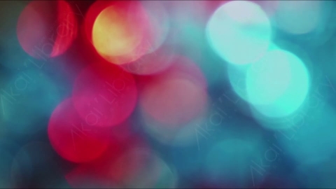 视频素材-光斑steady_circular_bokeh_red_&_blue_01