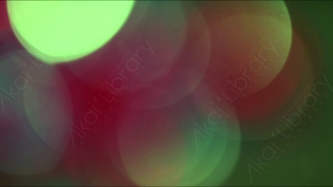 视频素材-光斑steady_circular_bokeh_red_&_green_02