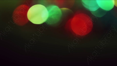 视频素材-光斑steady_circular_bokeh_red_&_green_05