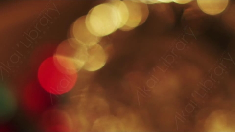 视频素材-光斑steady_circular_bokeh_yellow_03