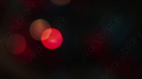 视频素材-光斑steady_circular_bokeh_yellow_&_red_04