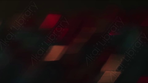 视频素材-光斑steady_diamond_bokeh_red_&_yellow_02
