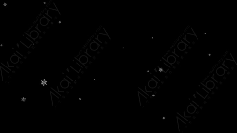 视频素材-vector_3下雪雪花飘落