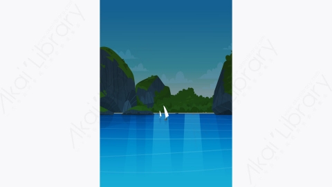 图片素材-美丽的亚洲海滩与山海岸海边视图夏季海景保费矢量-4