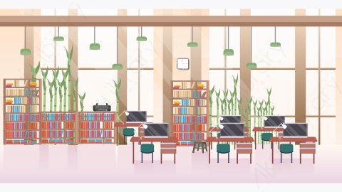 图片素材-空间创意合作中心现代工作场所办公室室内4
