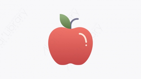 图片素材-001_苹果_apple