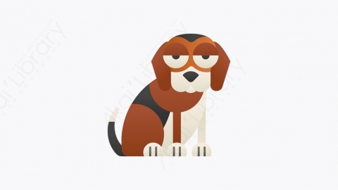 图片素材-001_小猎犬_beagle