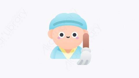 图片素材-001-保洁工cleaning_staff
