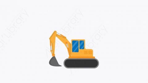 图片素材-001_挖掘机_excavator