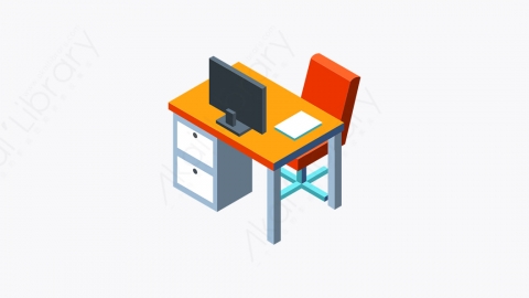 图片素材-002_书桌_desk