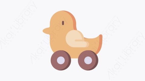 图片素材-002鸭子 duckMG卡通幼儿园元素图标