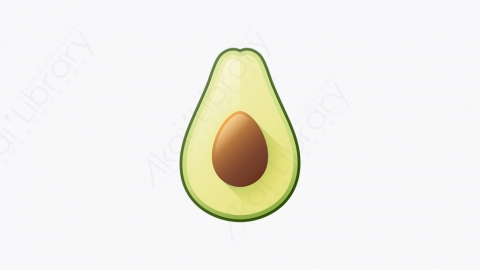 图片素材-003_鳄梨_avocado
