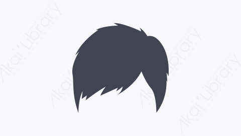 图片素材-003-男人的头发man_hair扁平卡通美容美发元素图标