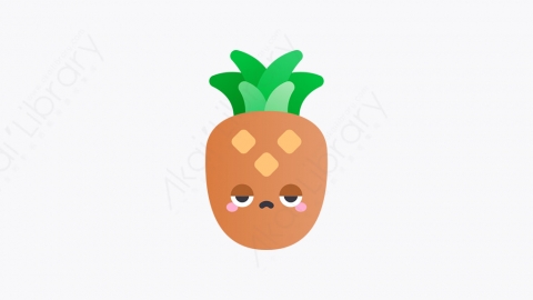 图片素材-003-菠萝pineapple