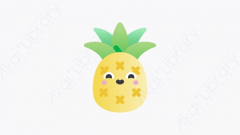 图片素材-003-菠萝pineapple
