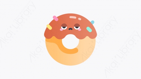 图片素材-004-甜甜圈donut