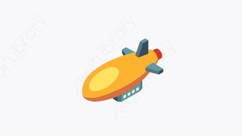 图片素材-005_小型软皮艇_blimp