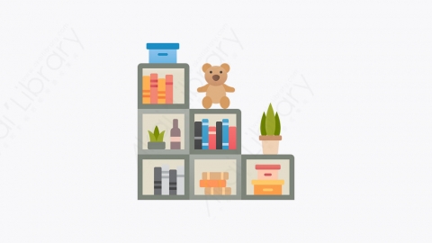 图片素材-005_书柜_bookcase