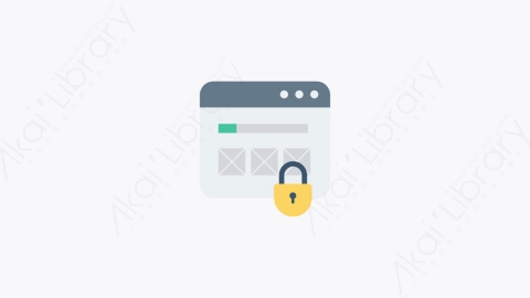 图片素材-005-浏览器browser卡通扁平网络服务器托管元素图标