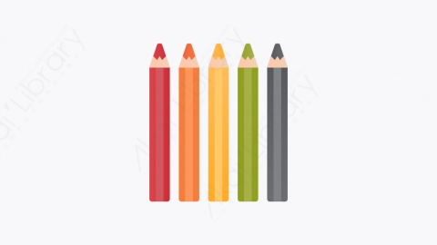 图片素材-005_彩色铅笔_colored_pencils