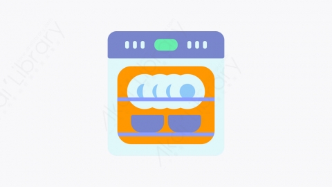图片素材-005_洗碗机_dishwasher