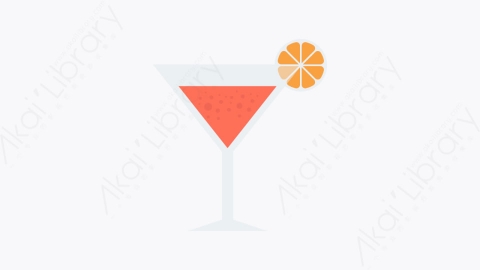 图片素材-005-橙汁orange_juice扁平卡通生日聚会元素图标