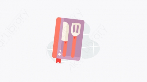 图片素材-005_食谱书_recipe_book