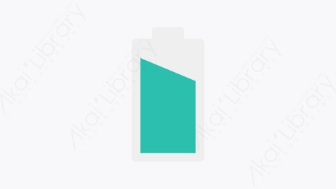 图片素材-006-电池电量battery_level卡通扁平商务办公业务元素图标