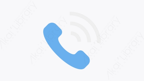 图片素材-006-电话phone_call扁平卡通数字营销元素图标
