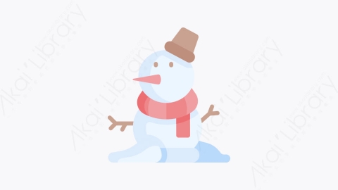 图片素材-006雪人 snowmanMG卡通北极和南极的元素图标