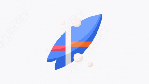 图片素材-007-冲浪板Surfboard