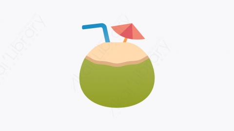 图片素材-007_椰子_coconuts