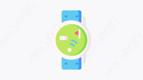 图片素材-007智能手表 smartwatchMG卡通高尔夫元素图标
